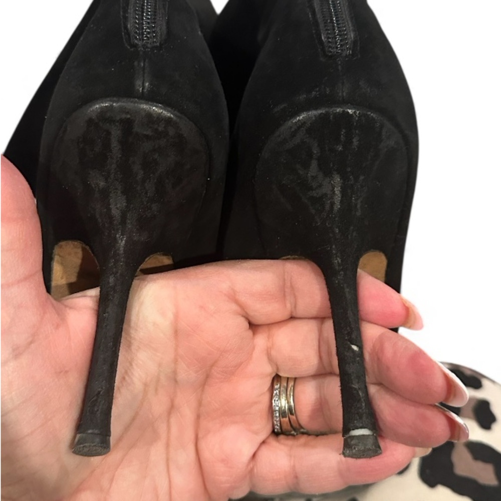 Jimmy Choo Holly Kneel High Boots in Black Suede 39 - Picture 3 of 10